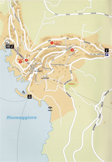 Plattegrond | Riomaggiore