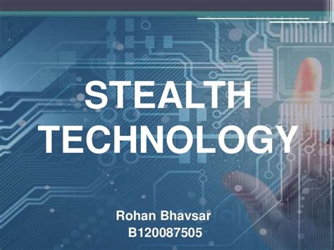 Stealth technology