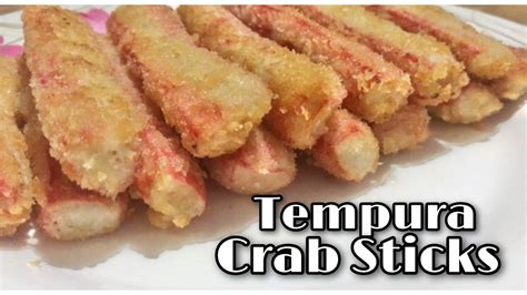 EASY RECIPE OF TEMPURA CRAB STICKS | KANI TEMPURA - 1000COOKER