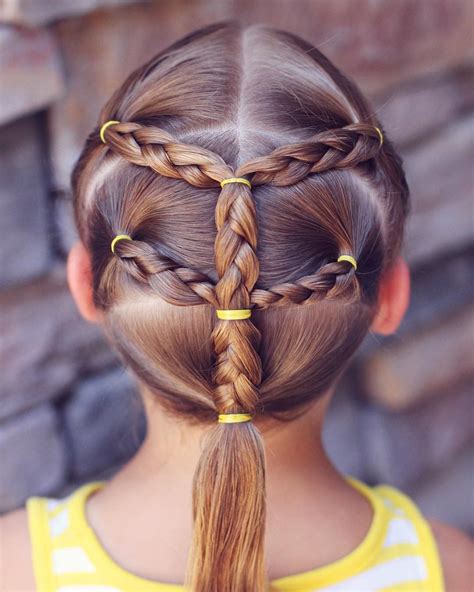 Braids and ponytails Girls Hairdos, Toddler Hairstyles Girl, Princess ...