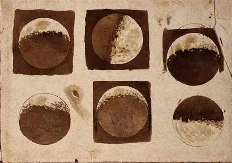 Galileo hizo estos dibujos de la Luna en 1610 tras observarla con un telescopio - Abadía Digital