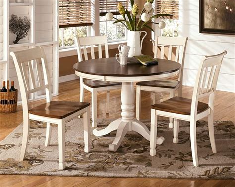 Ashley Furniture Round Dining Room Table Sets - Dining Table Chairs Johnelle Room Ashley ...