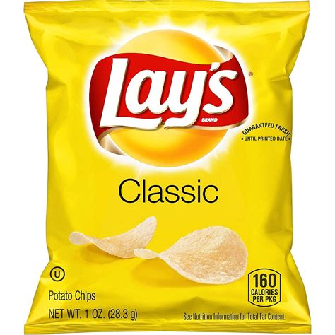 PepsiCo Classic Salted Lays Classic Potato Chips, Packaging Type: Packet, Rs 18 /piece | ID ...