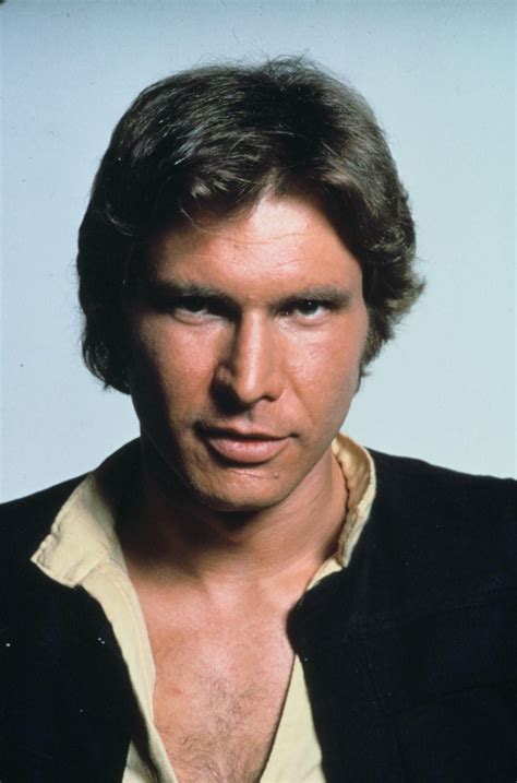 Harrison Ford as Han Solo Chewbacca, Indiana Jones, Star Wars Episodio 7, Anakin Dark Vador ...