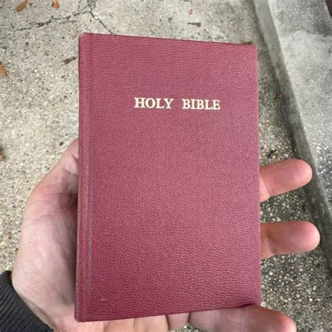 HOLY BIBLE NEW Testament KJV Old & New Test. 1940s Oxford University Press RUBY $24.95 - PicClick