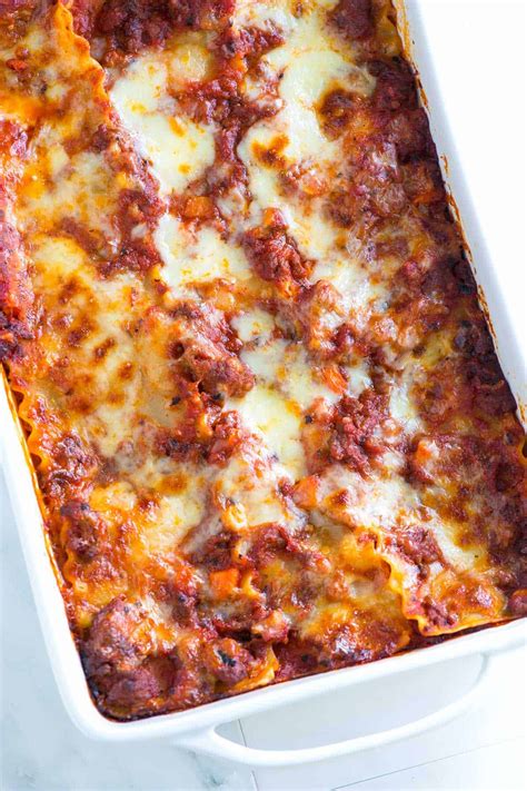 Unimaginable Lasagna Recipe - dearcuisine.com