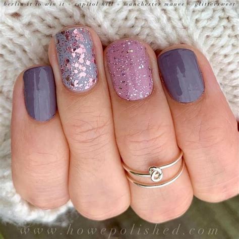 Berlin it to win it, capitol hill, manchester mauve and glittersweet! | Color street nails ...