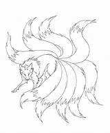 Nine Tails Coloring Pages At GetColoringscom  Free Printable sketch template