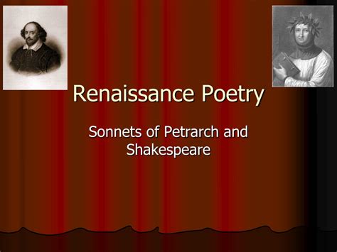 PPT - Renaissance Poetry PowerPoint Presentation, free download - ID ...