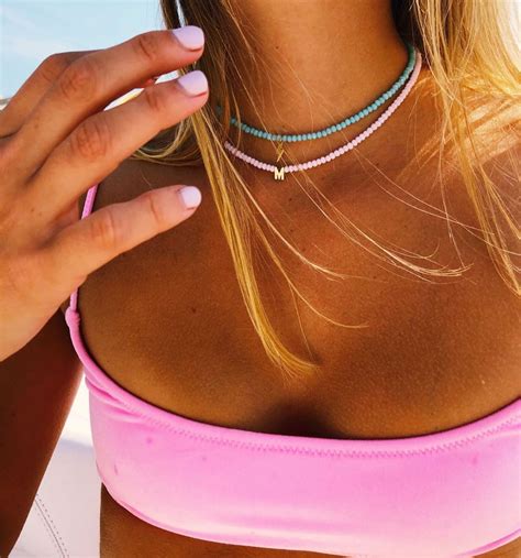 relatablemoods on VSCO 🥰 on Instagram: “pink and blue look!!💖🌈 obsessed with these chokers!! we ...