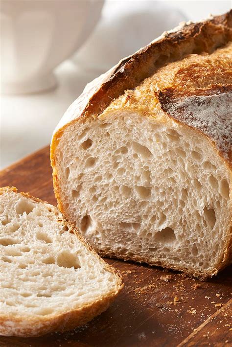 King Arthur No Knead Sourdough Full-flavored sourdough bread made with ...