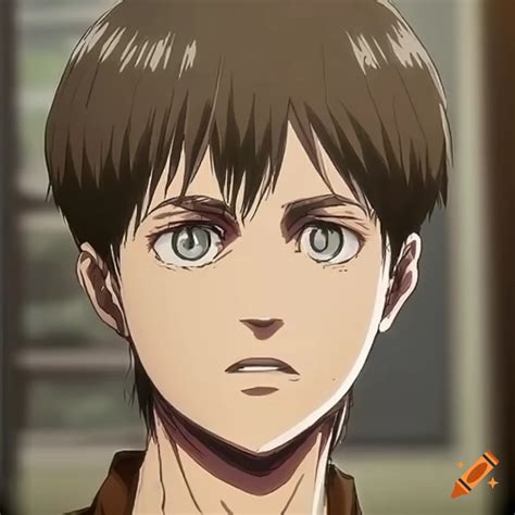 Character artwork of a boy from attack on titan