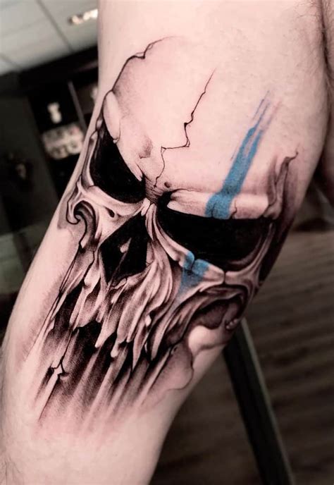 The Punisher Skull Tattoos: Seeking Justice