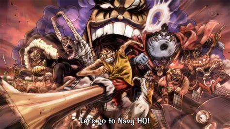 One Piece, Escaping from Impel down 😉 Episode 445 Hope I'm not spoiling ...