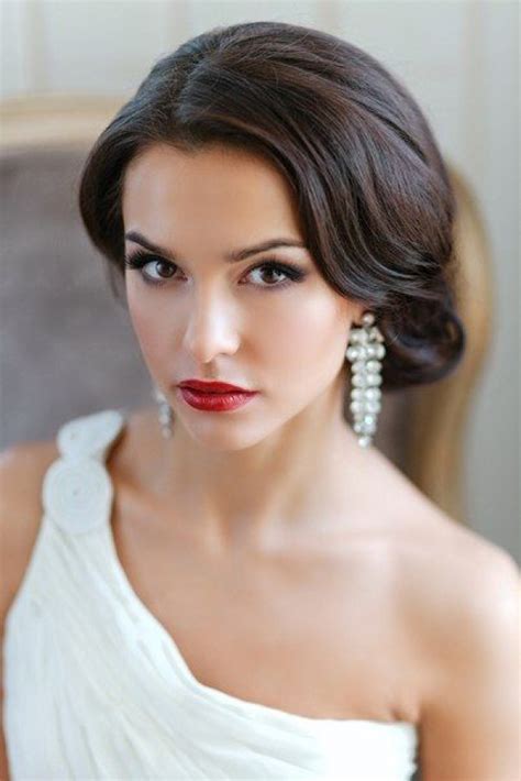 Bridal Makeup Red Lips, Gorgeous Bridal Makeup, Bridal Makeup For ...