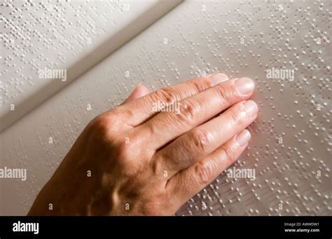 blind person reading Stock Photo - Alamy