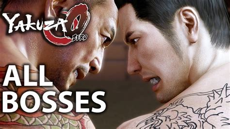 Yakuza 0: All Bosses HARD NEW GAME from stream (720p) - YouTube