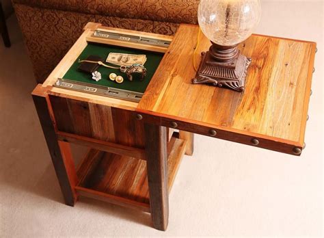 Supreme Hidden Compartment Table Build Your Own Desk Plans