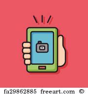 Free Cell Phone Icon at Vectorified.com | Collection of Free Cell Phone ...