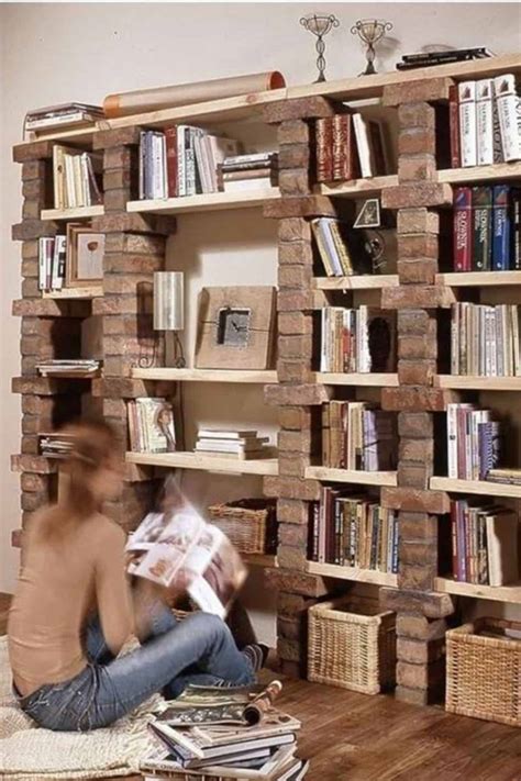 20 DIY Bookshelf Ideas Book Lovers Will Love