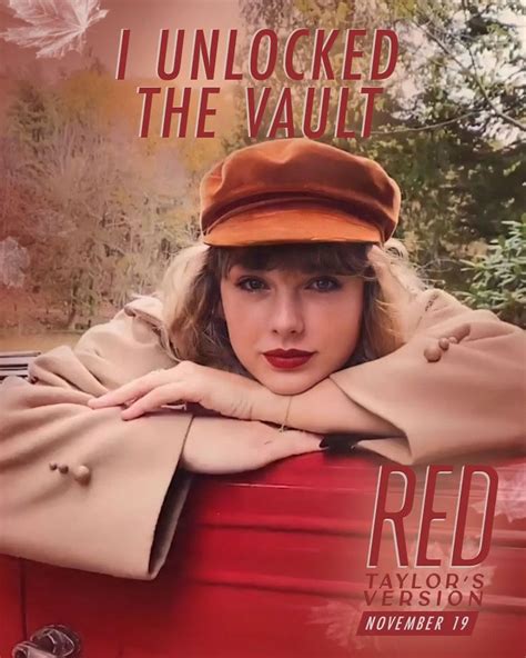 Taylor Swift Announces Red Taylor S Version Album Wit - vrogue.co