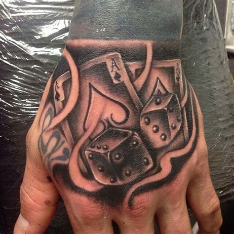 Pin by Jose Ixen on Cool Tats | Hand tattoos for guys, Playing card ...