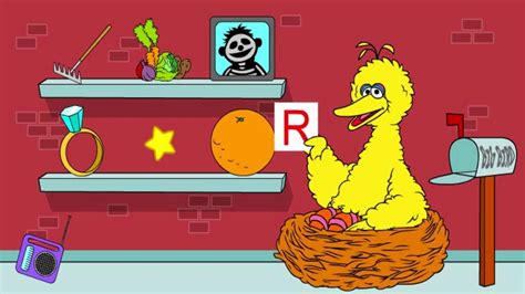 Sesame Street Letters To Big Bird Kids Games - YouTube