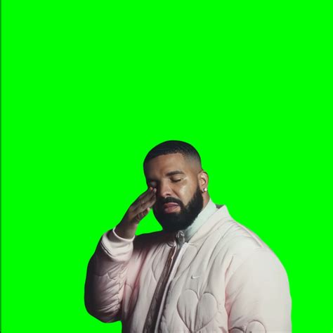Drake crying and saying "It's been a long fight" (Green Screen) – CreatorSet