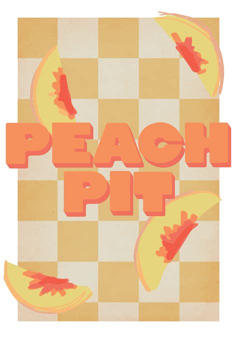 Peach Pit Posters on Behance