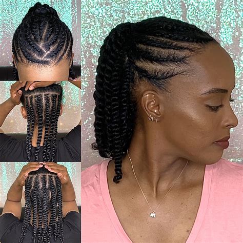 Natural Hair Twist Styles 2020 - Fall 2019 & Winter 2020 Hairstyles ...