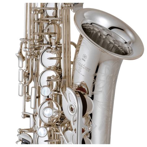 Yamaha YAS82ZS Custom Z Professional Alto Saxophone, Silver at Gear4music