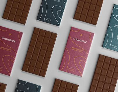 Chocolate Bar Mockup Projects :: Photos, videos, logos, illustrations ...