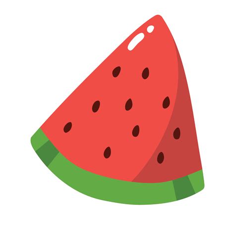 Watermelon Fruit 2D Illustration 10225626 PNG
