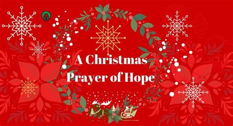 Christmas Day Prayer of Hope & Blessings - ChristiansTT | Prayers for hope, Christmas prayer ...