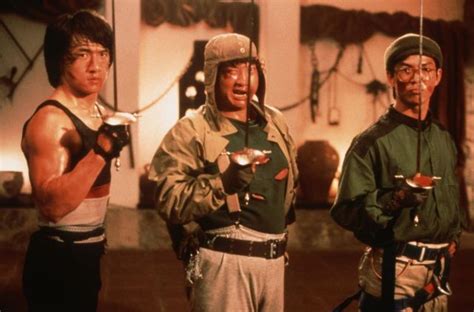 Jackie Chan, Sammo Hung and Yuen Biao in “Wheels on Meals”. | Jackie ...