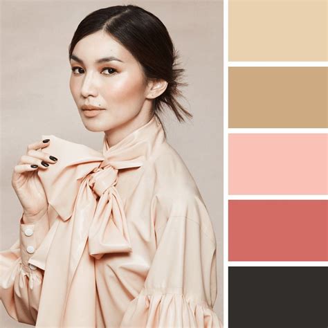 the concept wardrobe on Instagram: “Dark Autumn colour palette Gemma Chan for Allure” | Deep ...