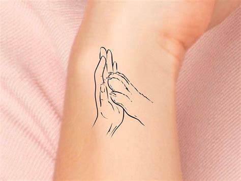 Dog Paw Hand Temporary Tattoo / Dog Print Tattoo / Paw Print Tattoo ...