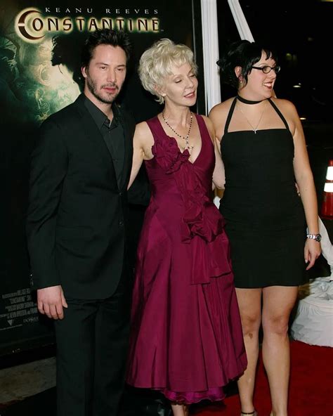 KEANU REEVES on Instagram: “Constantine los Angeles Keanureeves with his mother & sister ...