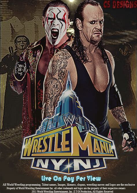 Sting vs. Undertaker Poster by CSWallpapers on DeviantArt