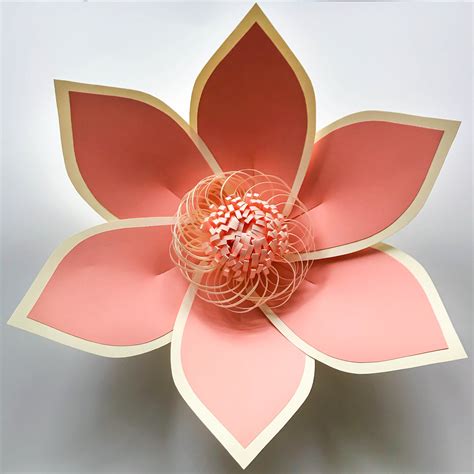 Paper Flowers PDF Petal 97 Paper Flower Template With Base - Etsy Australia