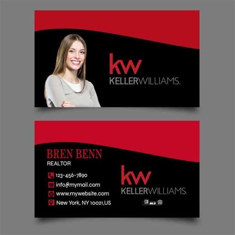 Keller Williams Business Cards-009 pertaining to Keller Williams ...