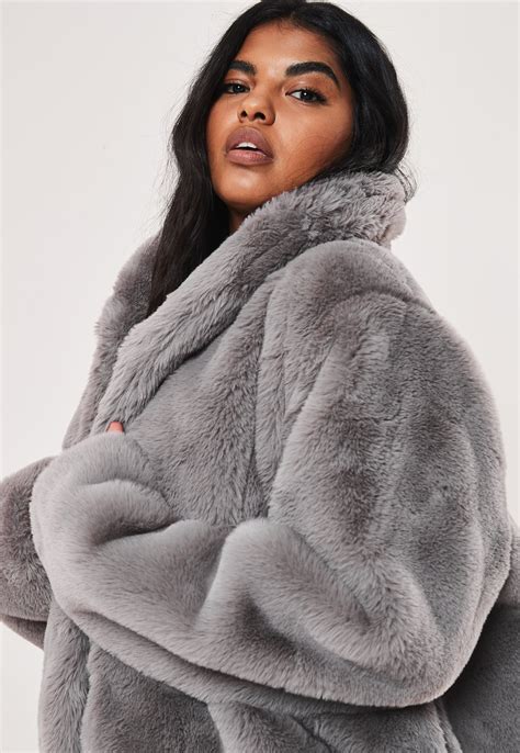 Women's Plus Size Clothing | Plus Size Fashion | Missguided | Fur fashion, Fur coat outfit, Fashion