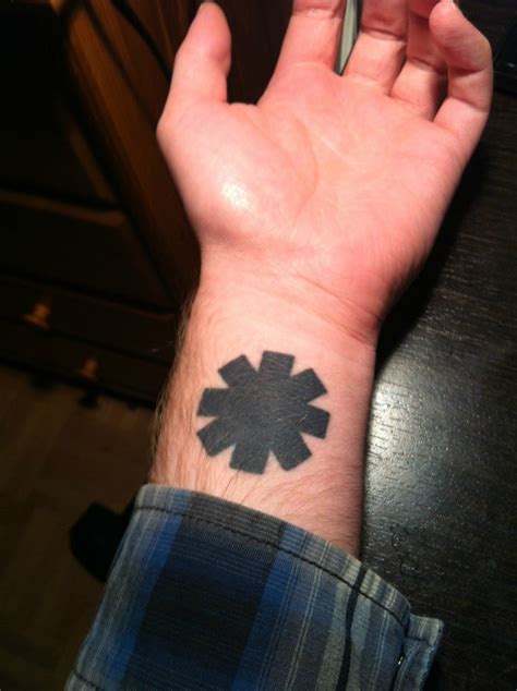 Here's my asterisk tattoo! : RedHotChiliPeppers