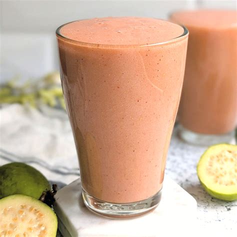 Guava Smoothie Recipe (Vegan/Dairy Free) - The Herbeevore