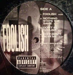 Foolish | Releases, Reviews, Credits | Discogs