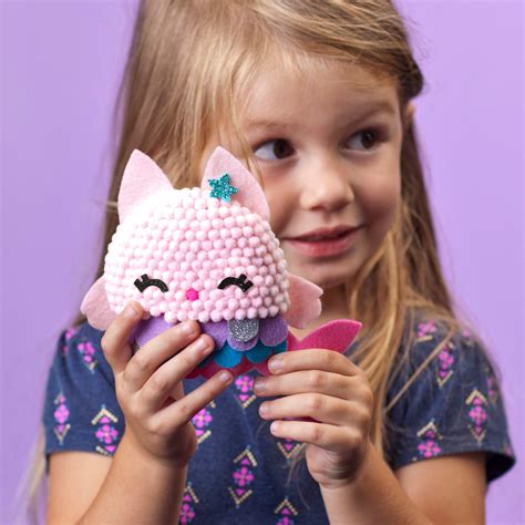 Buy Craft-tastic – DIY Mythical Pom Animals – Craft Kit Makes 3 Pompom Stuffed Animals – Magical ...