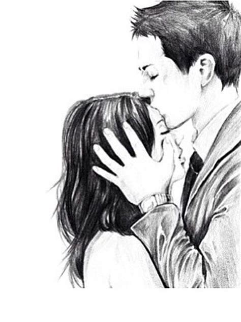 Pin by Karissa S. on art | Forehead kisses, Kissing drawing, Drawings