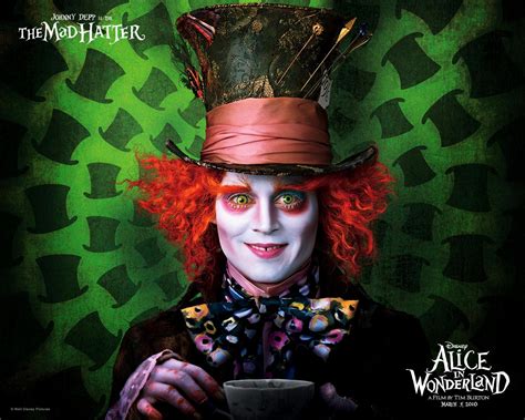 Johnny Depp As Mad Hatter First Look? - FilmoFilia