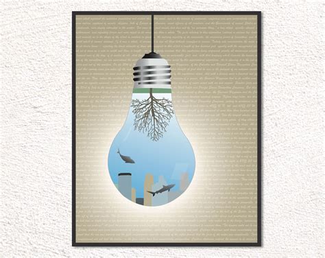 It's About Art and Design: Upside Down Underwater World In A Light Bulb ...