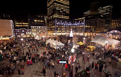 Holiday Market in Market Square, Pittsburgh